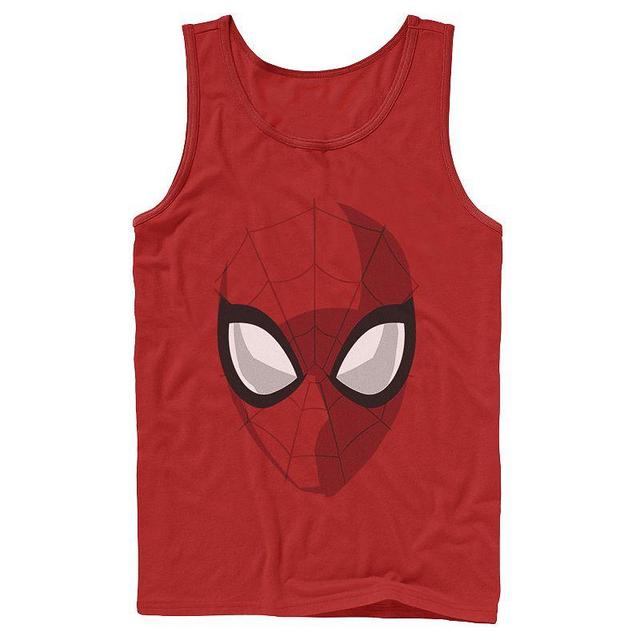 Mens Marvel Spider-Man Modern Big Face Tank Top, Boys Product Image