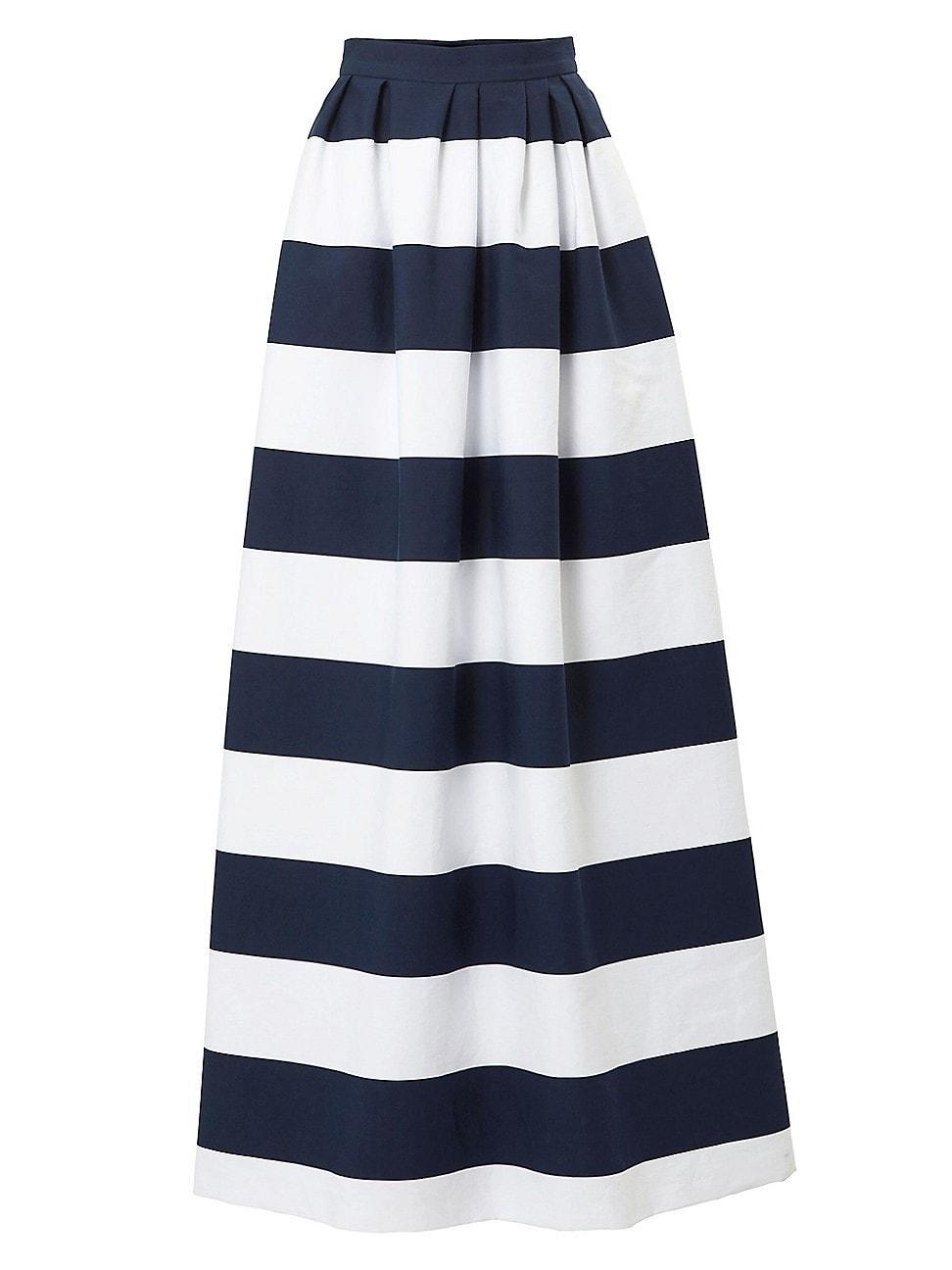 Womens Striped Ball Maxi Skirt Product Image