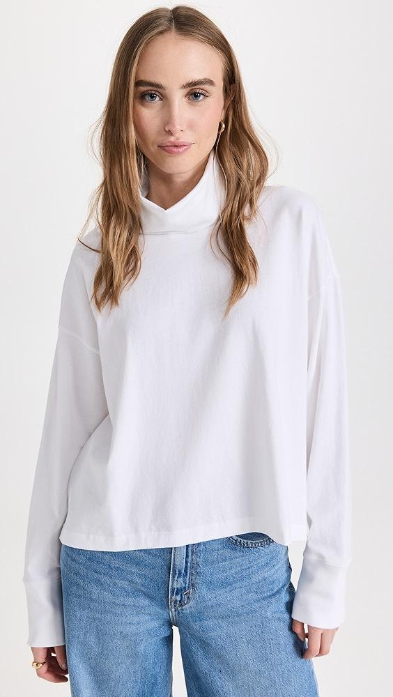 ATM Anthony Thomas Melillo Heavy Cotton Oversized Turtleneck | Shopbop Product Image