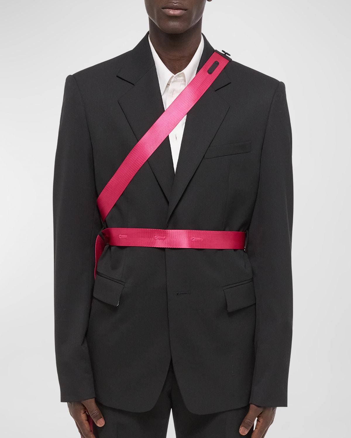 Helmut Lang Seatbelt Virgin Wool Sport Coat Product Image