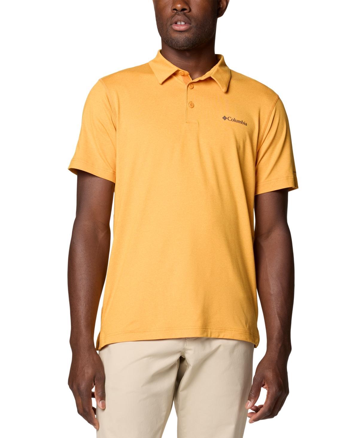 Columbia Mens Carter Short Sleeve Performance Crest Polo Product Image