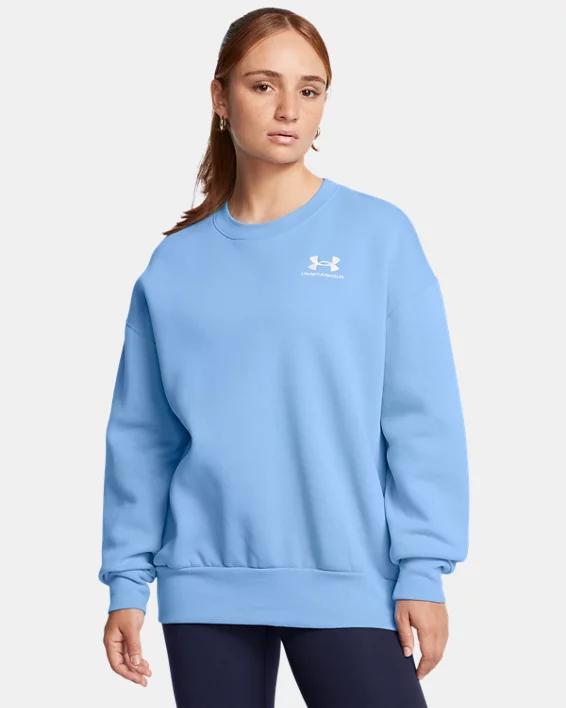 Womens UA Icon Fleece Oversized Crew Product Image