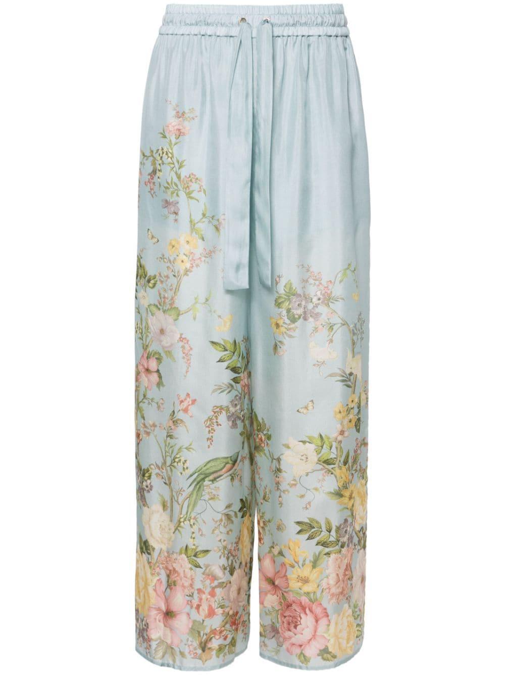 Waverly high-waist palazzo trousers Product Image