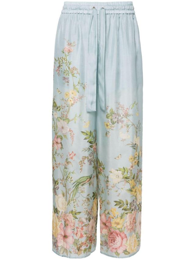 Waverly high-waist palazzo trousers Product Image