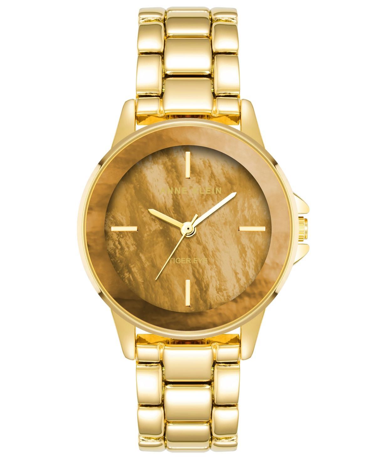 Anne Klein Womens Quartz Gold-Tone Alloy Bracelet Watch, 30mm Product Image