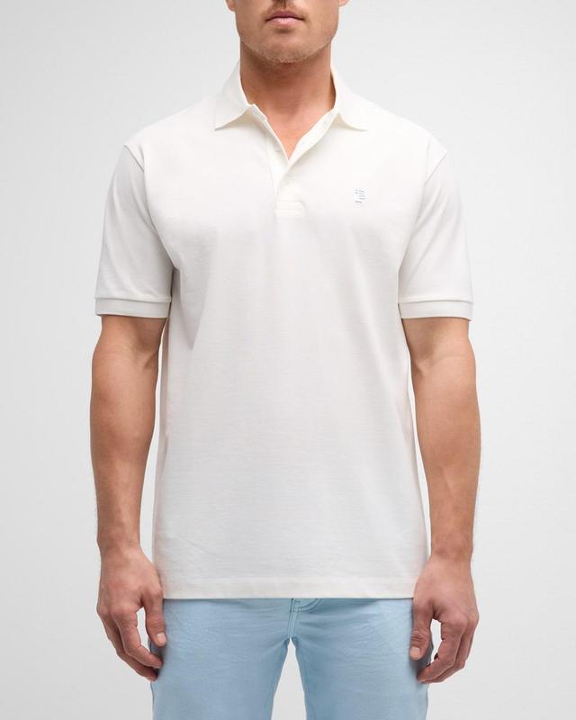 Mens Pique Stretch Polo Shirt Product Image