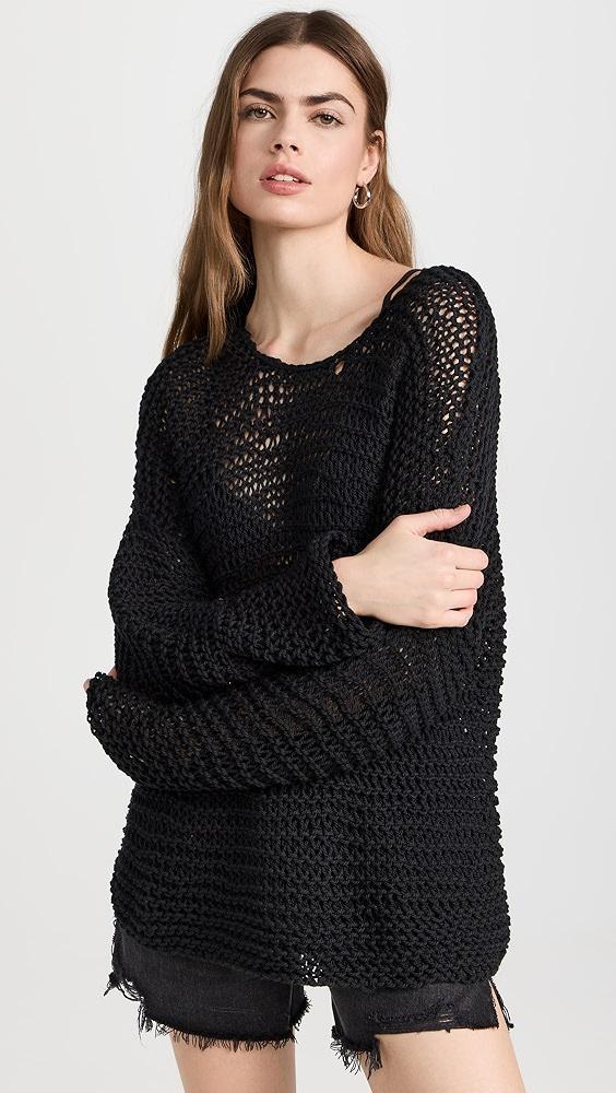 MIKOH Mehetia Long Sleeve Top | Shopbop Product Image