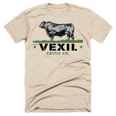 Vexil® Men's S/S Sand Vexil Cattle Co. Brangus T-Shirt Product Image