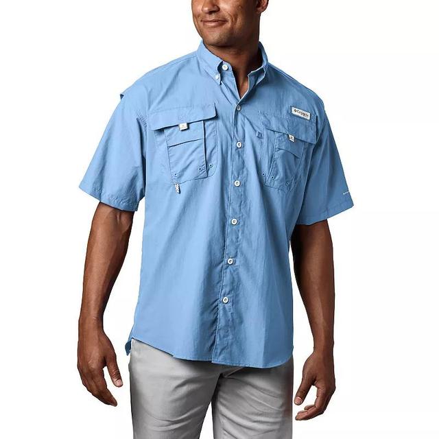 Columbia PFG Bahama II Relaxed Fit Solid Short Sleeve Woven Shirt Product Image