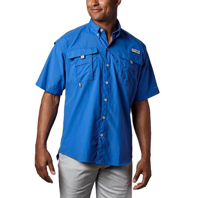 Columbia PFG Bahama II Relaxed Fit Solid Short Sleeve Woven Shirt Product Image