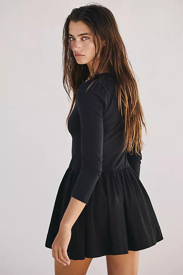 Onda Drop-Waist Long-Sleeve Mini Product Image