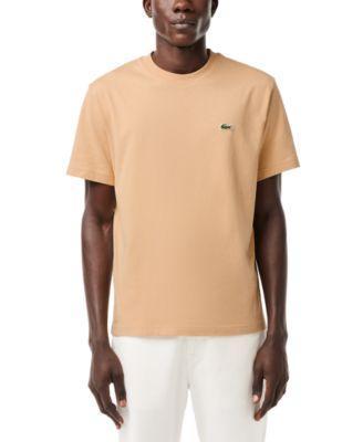 Lacoste Mens Classic Fit Short Sleeve Crewneck Logo T-Shirt Product Image