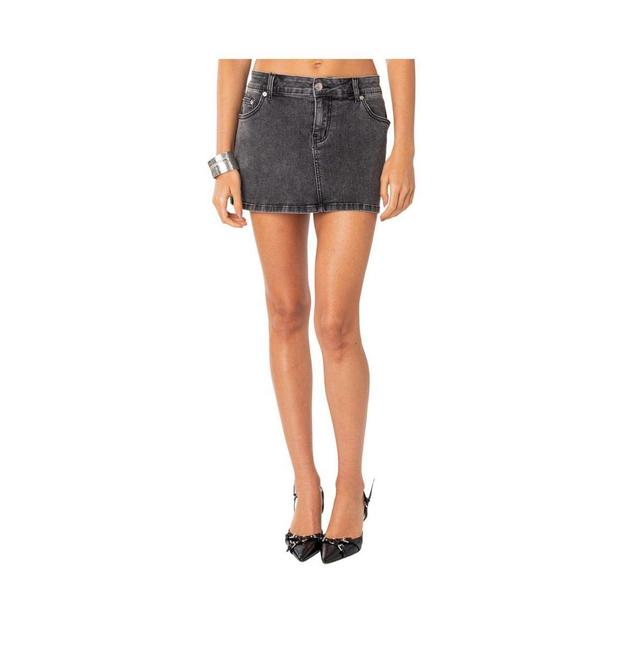 Womens Waverly Denim Mini Skirt Product Image