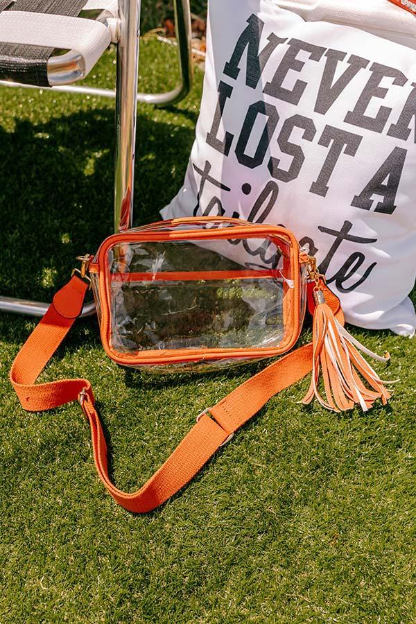 Stadium Ready Crossbody in Orange Product Image