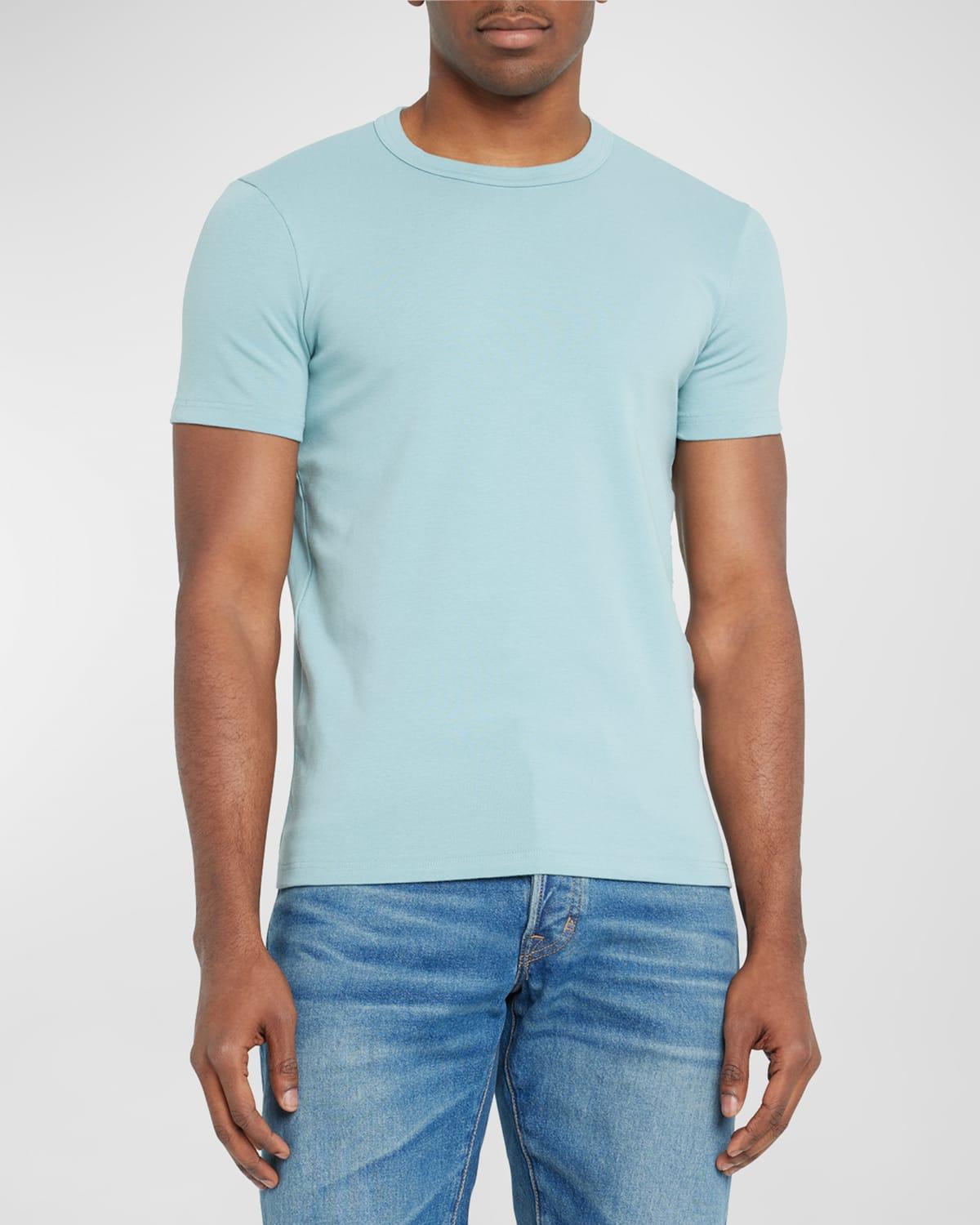 Mens Solid Stretch Jersey T-Shirt Product Image