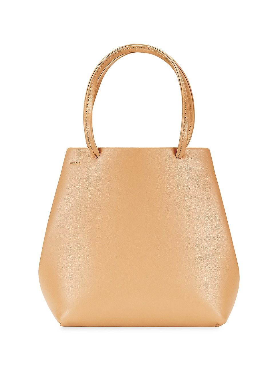 Womens Mini Sydney Leather Shopper Tote Bag Product Image