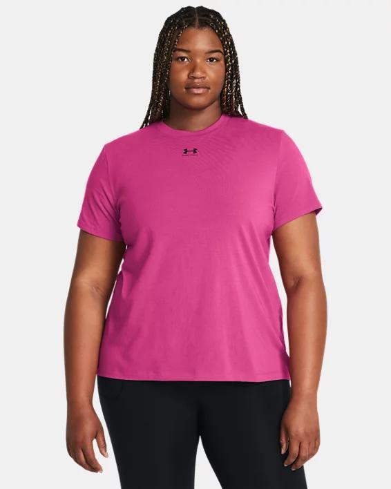 Women's UA Rival Core Short Sleeve Product Image