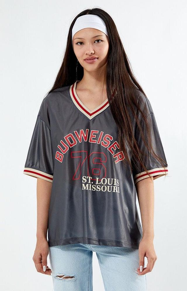 Budweiser Women's By PacSun 76 St. Louis V-Neck Jersey Product Image