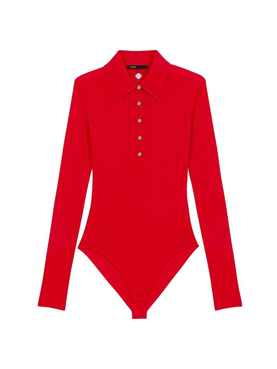 Womens Wool and Silk Bodysuit Product Image