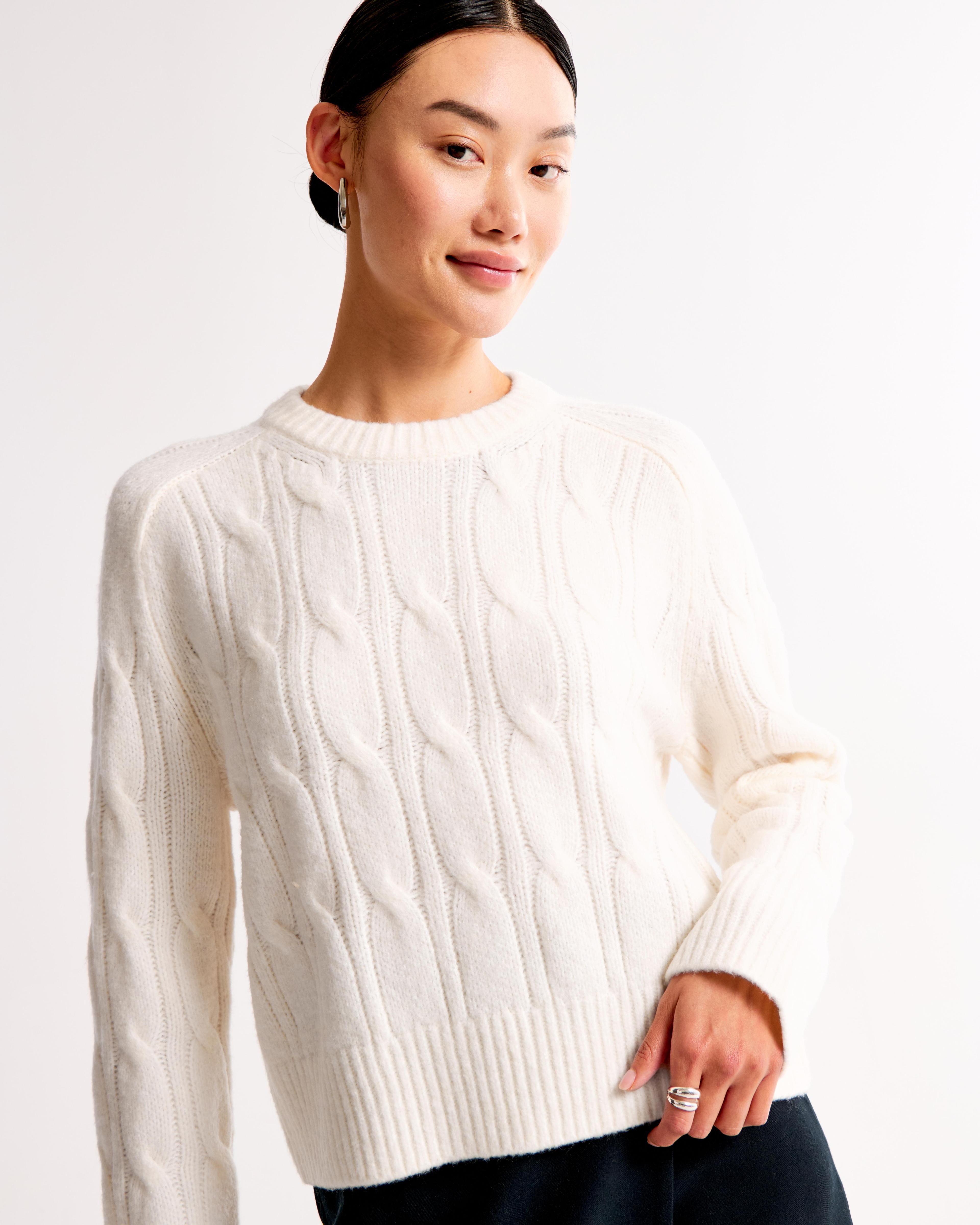 The A&F Madeline Crew Sweater Product Image