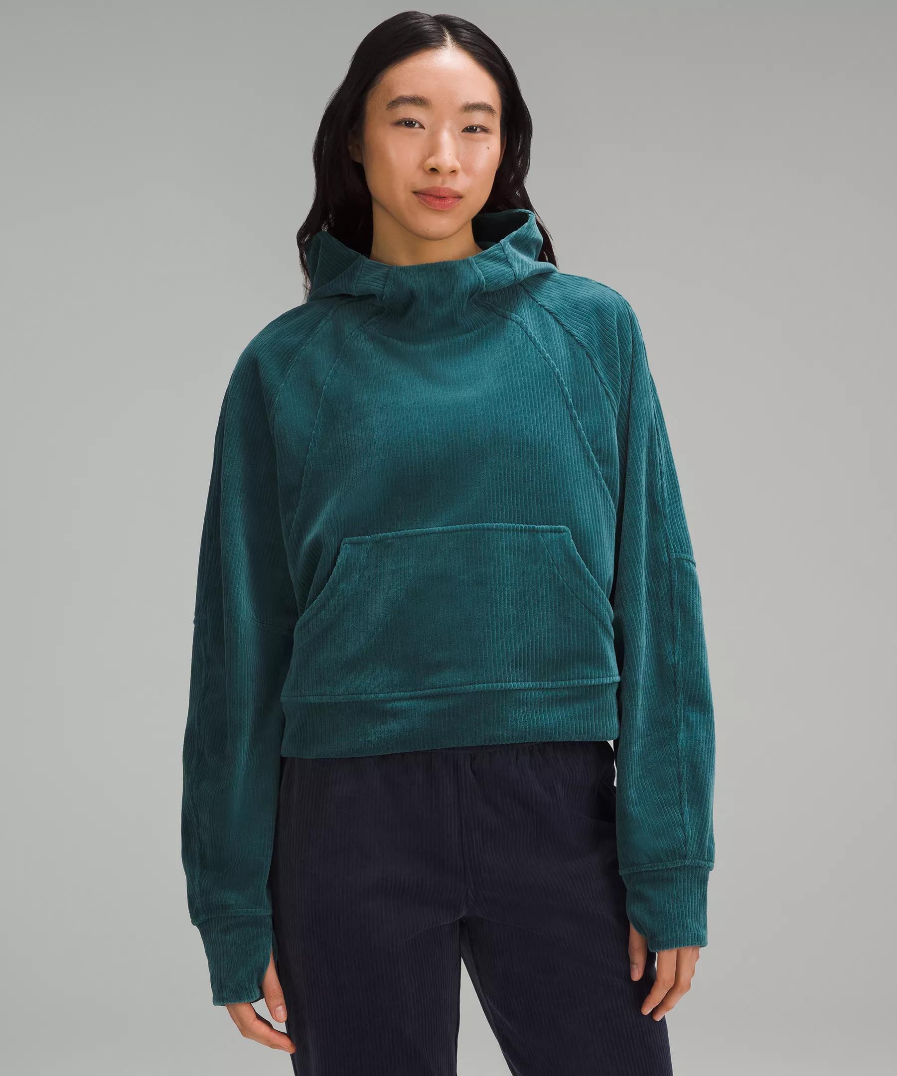 Scuba Oversized Hoodie *Velvet Cord Product Image