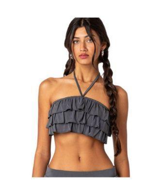 Aimee ruffle crop top Product Image