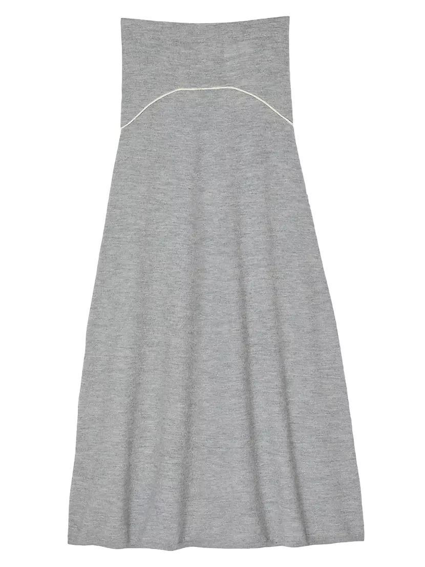 Long Wool Skirt product image