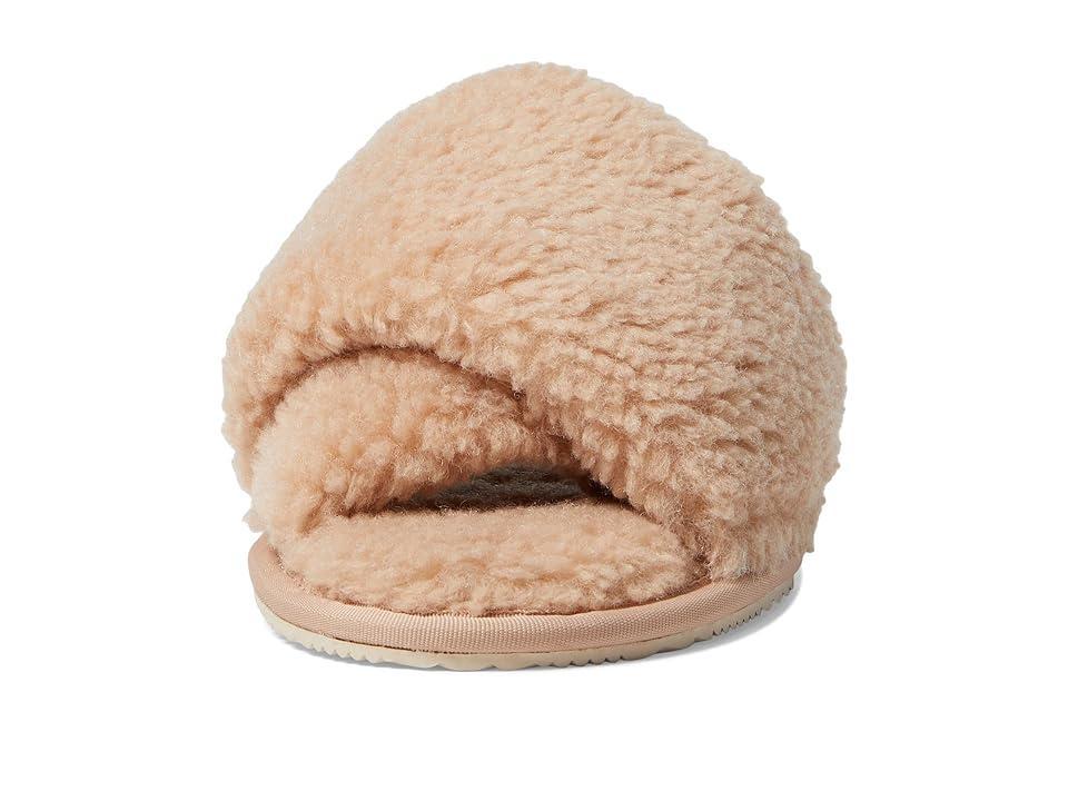 SOREL Go Mail Run Faux Fur Slide Slipper Product Image