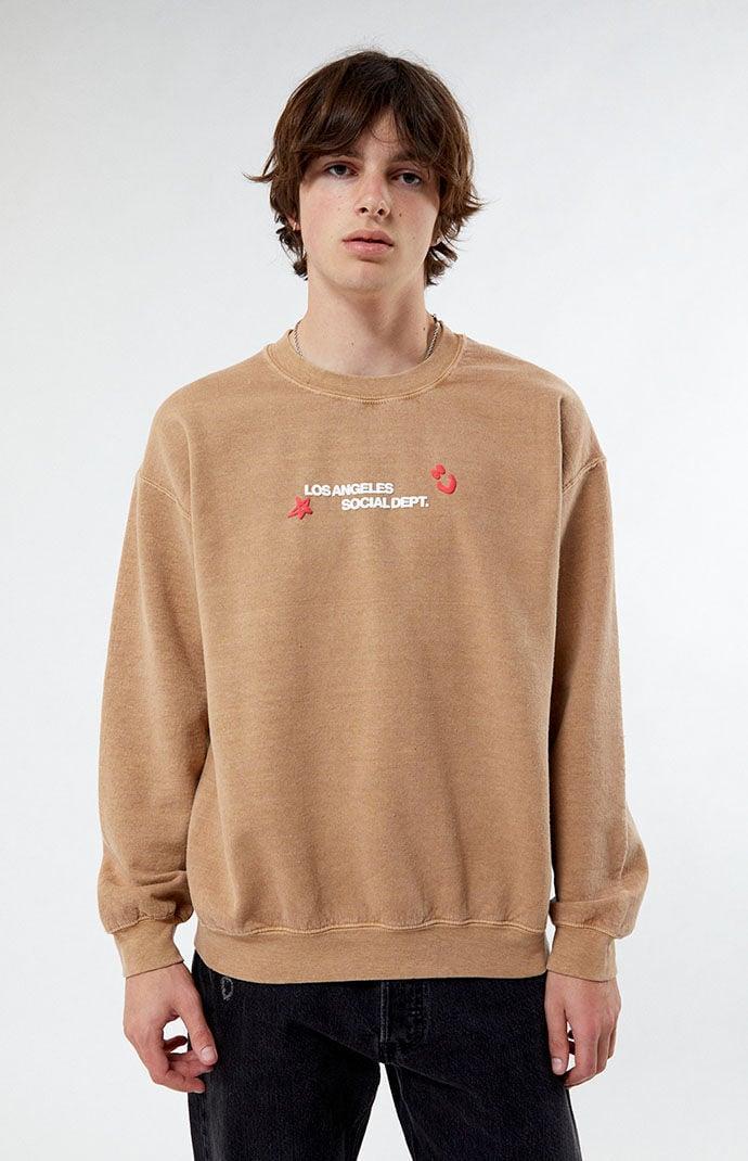 Men's Senses Crew Neck Sweatshirt Product Image