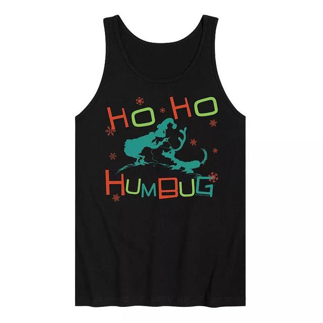 Mens Dr. Seuss The Grinch Ho Ho Humbug Graphic Tank Top Product Image