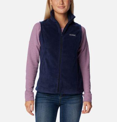 Womens Columbia Benton Springs Vest Blue Product Image