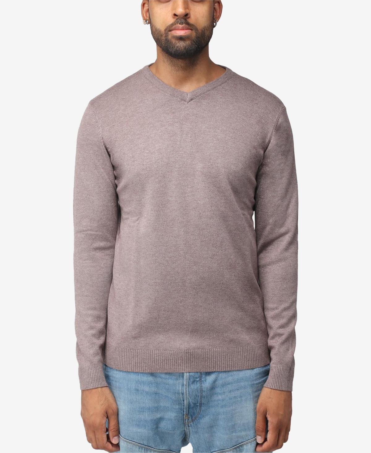 Mens Xray Fitted V-Neck Sweater Product Image