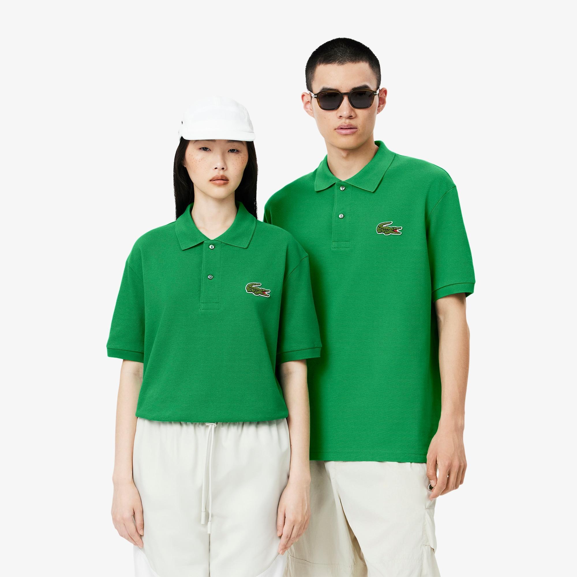 Unisex Loose Fit L.12.12 Piqué Badge Polo Product Image