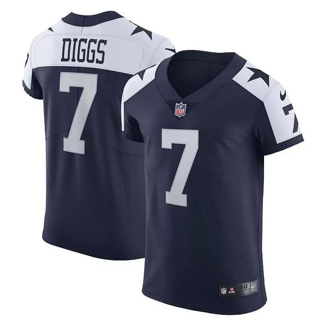 Mens Nike Trevon Diggs Dallas Cowboys Alternate Vapor Elite Jersey Blue Product Image