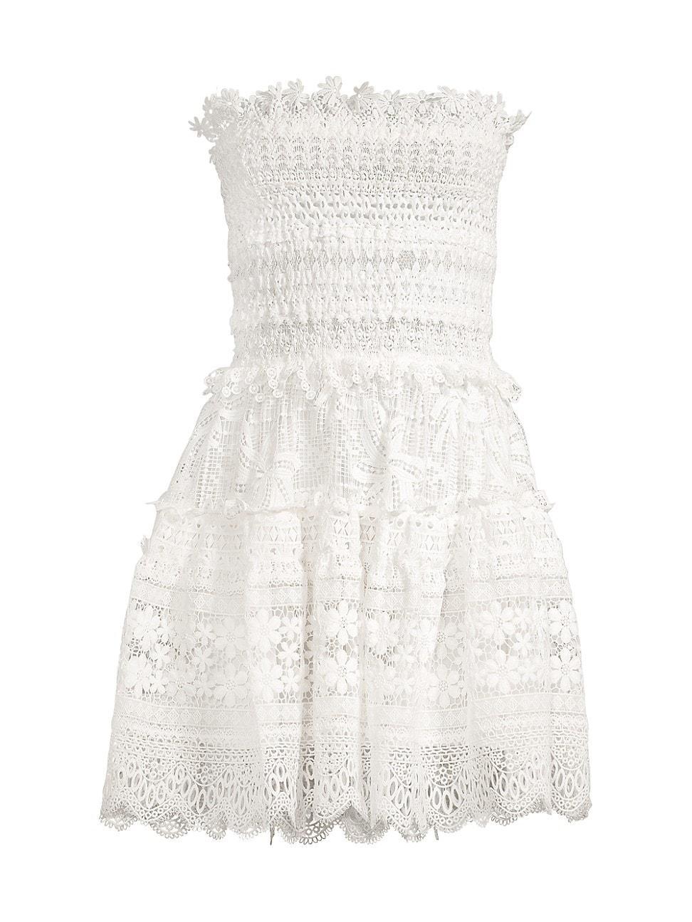 Womens Vallarta Lace Minidress Product Image