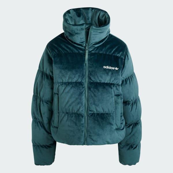 Regen Velvet Down Puffer Jacket Product Image