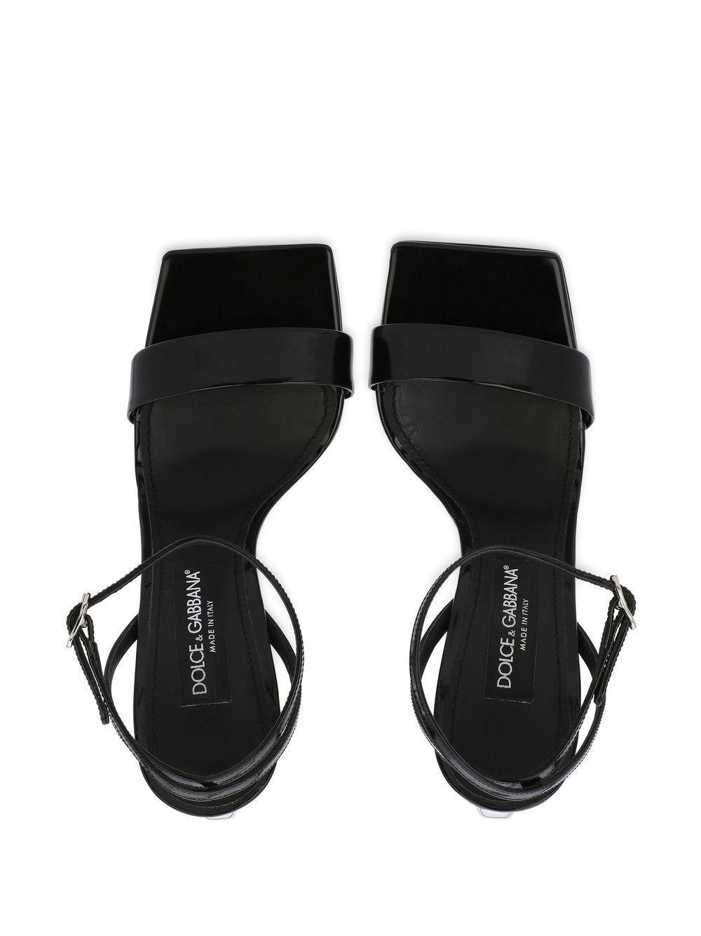 105mm 3.5 patent leather sandals Product Image