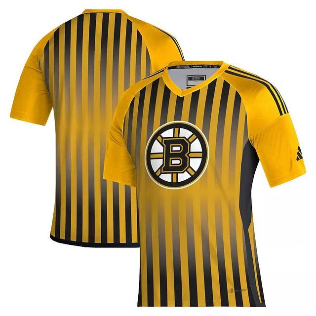 Mens adidas Boston Bruins AEROREADY Raglan Soccer Top Product Image