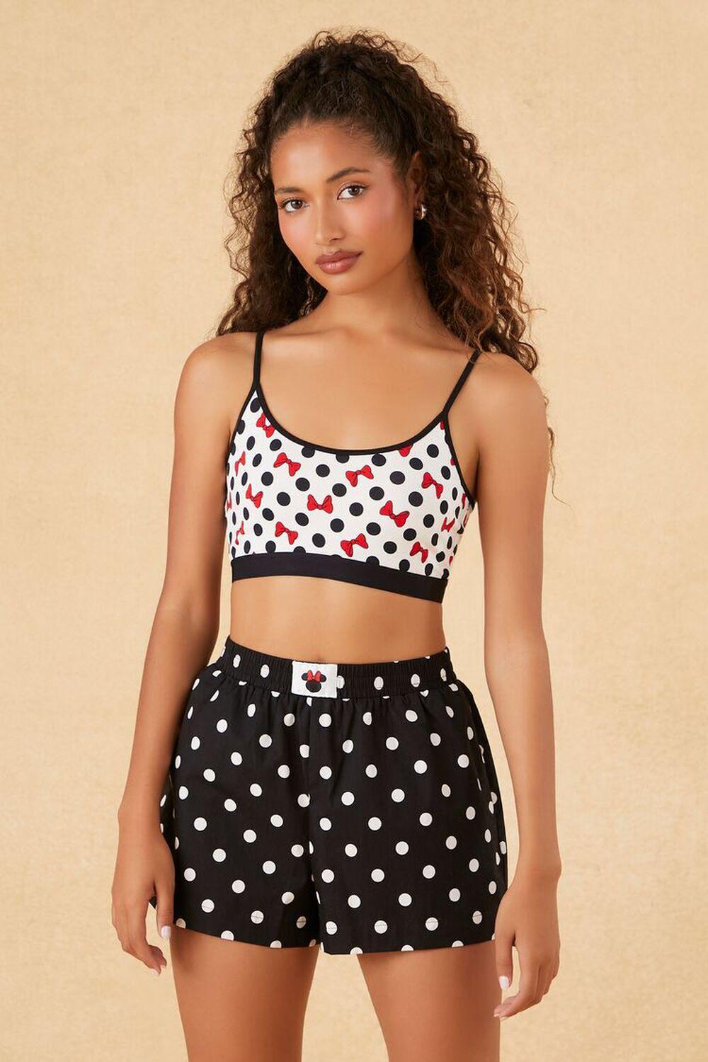 Disney Minnie Mouse Boxer Pajama Shorts | Forever 21 Product Image