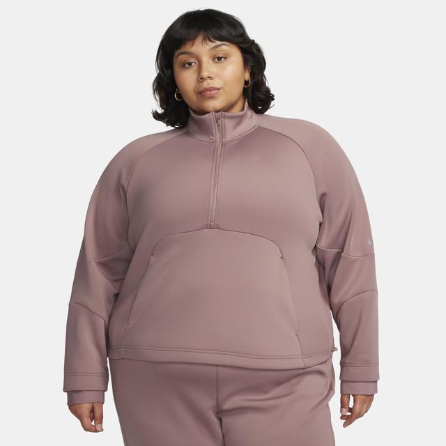 Nike Womens Dri-FIT Prima 1/2-Zip Training Top (Plus Size) Product Image