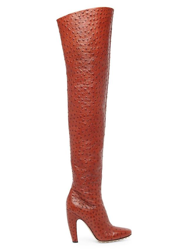 Womens Canalazzo 100MM Leather Over-The-Knee Boots Product Image