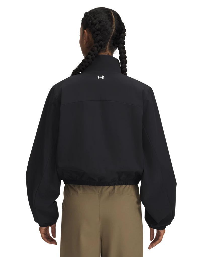 Women's UA Rival Woven Crop Jacket Product Image