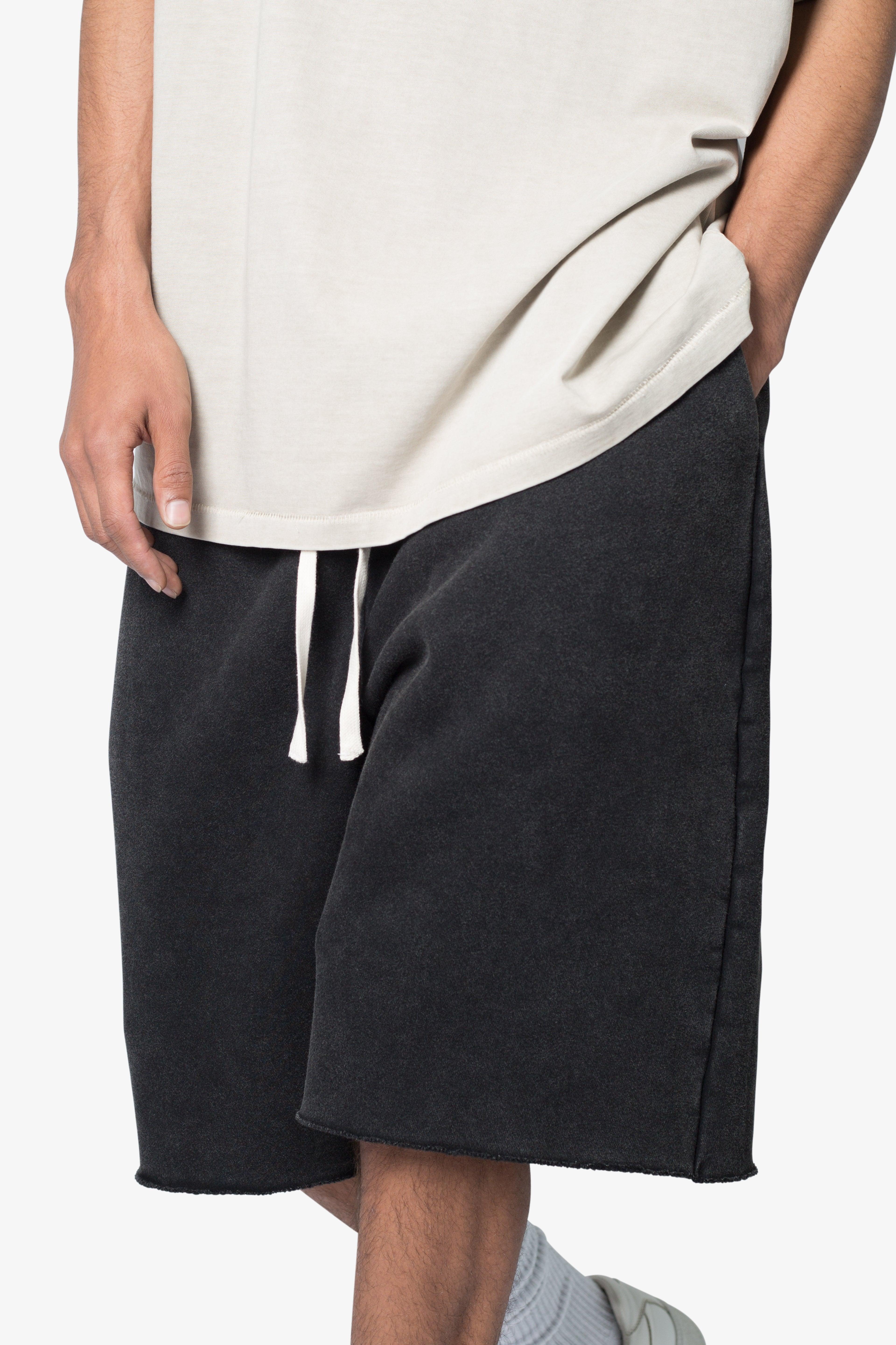 Ultra Baggy Sweatshorts - Washed Black Product Image