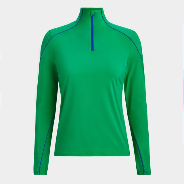 SUN SHIELD SILKY TECH NYLON QUARTER ZIP PULLOVER Product Image