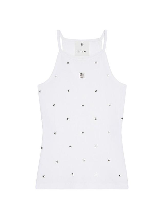 Womens Slim Fit Tank Top in Cotton Product Image