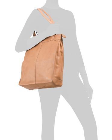 Leather Tote Convertible Backpack for Women product image