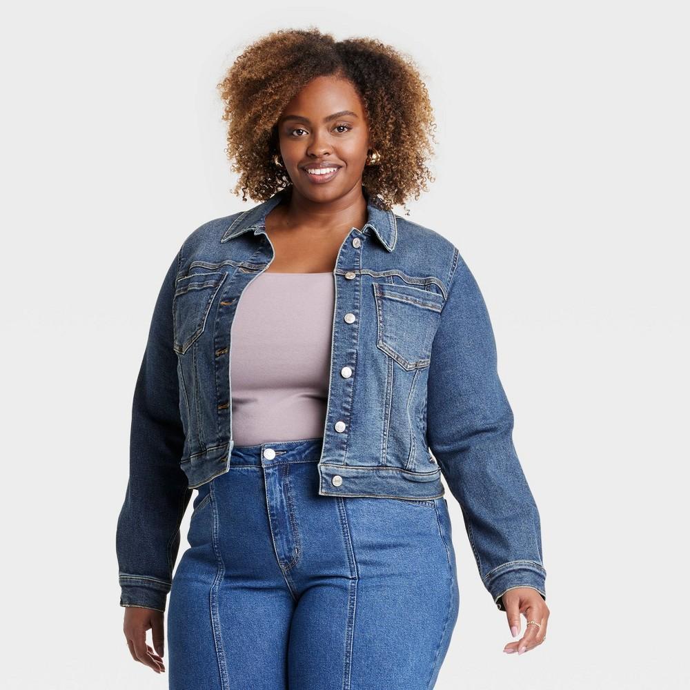 Womens Denim Jacket - Ava & Viv Product Image