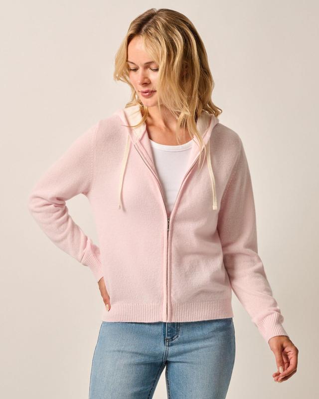 Amanda Cashmere Full Zip Hooded Sweater Female Product Image