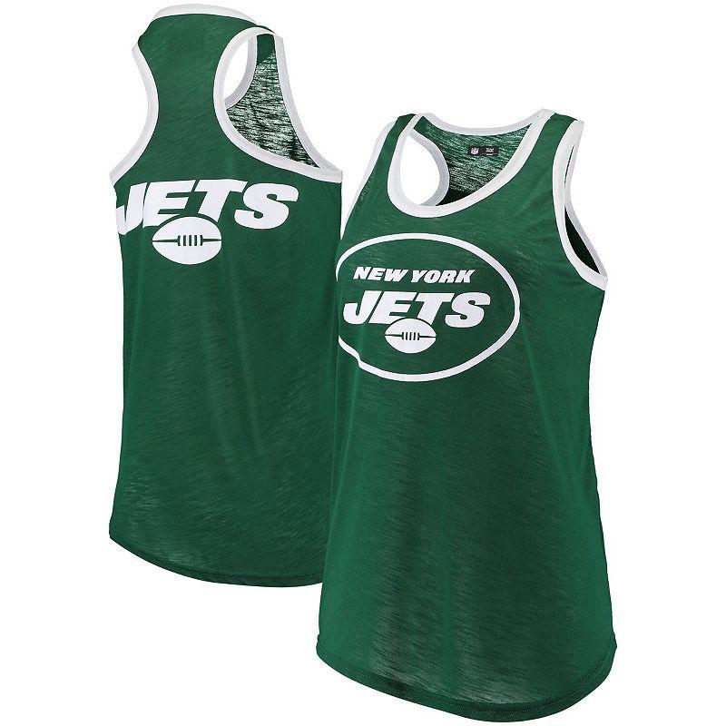 Womens G-III 4Her by Carl Banks Green New York Jets Tater Tank Top Product Image