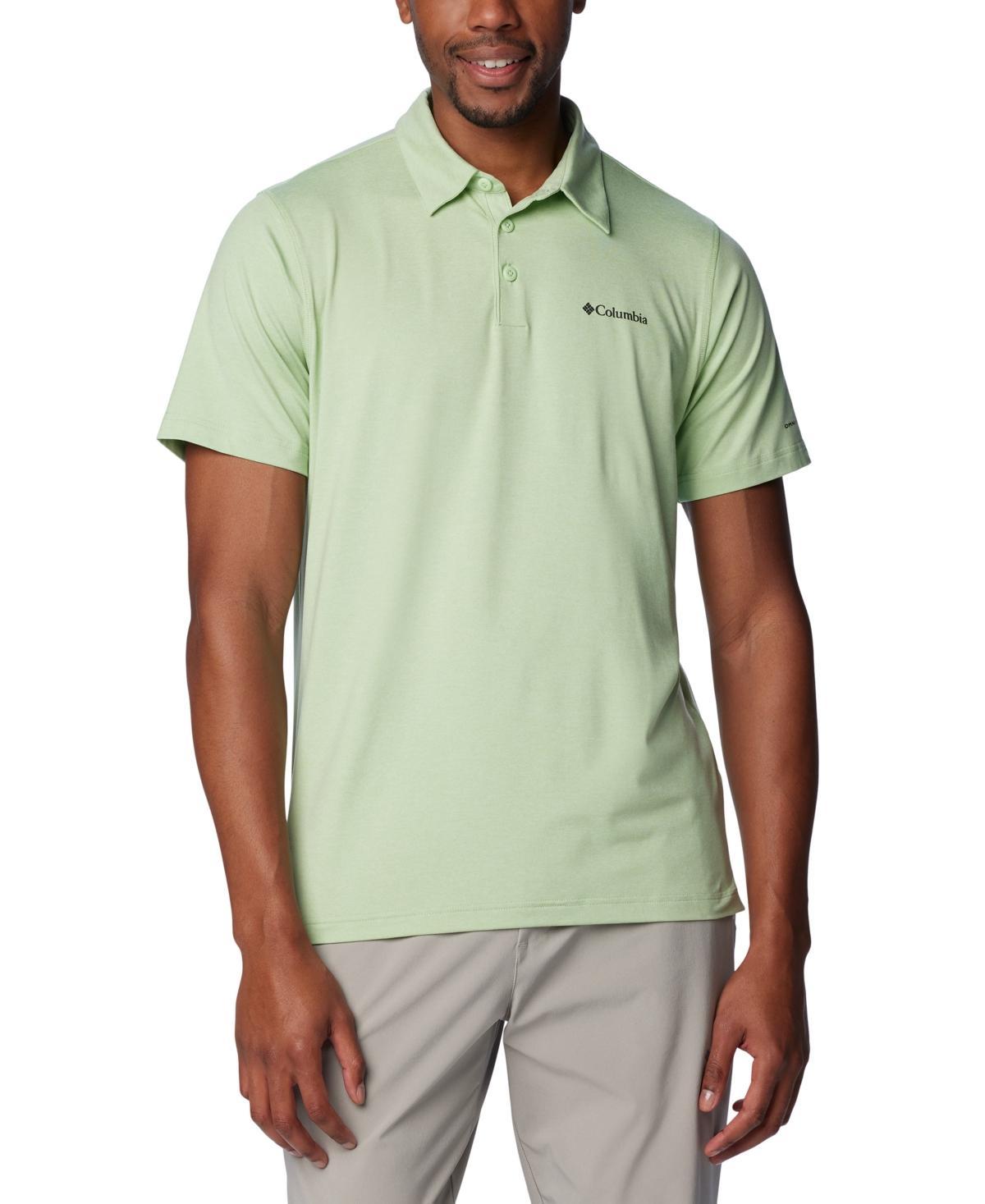 Columbia Mens Carter Short Sleeve Performance Crest Polo Product Image